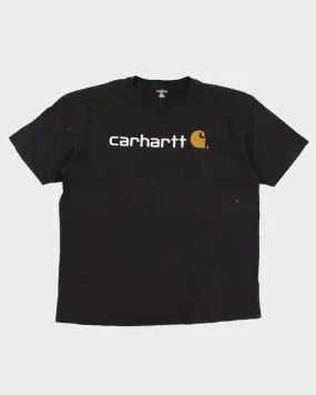 00s Carhartt Faded Black T-Shirt - XXL