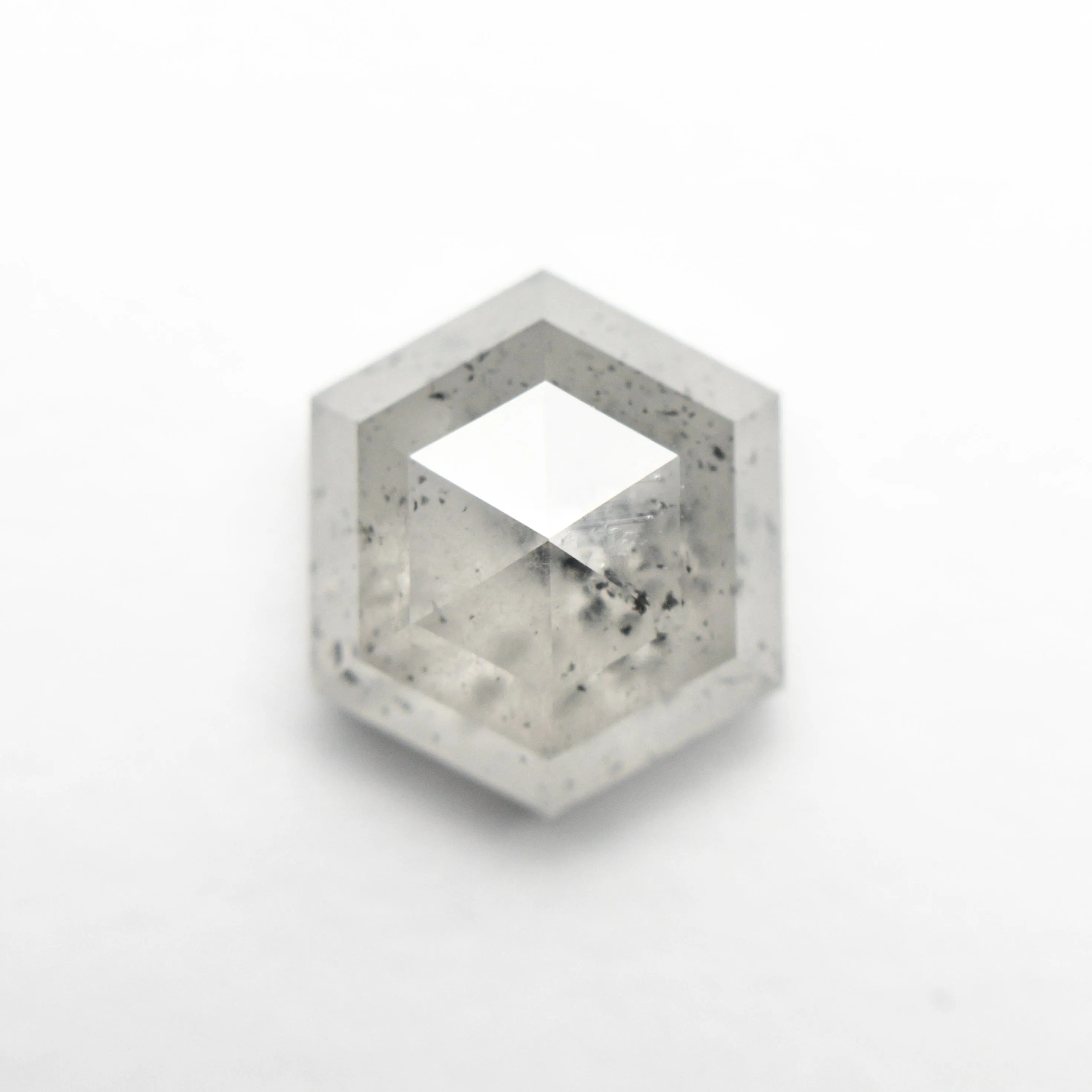 3.59ct 9.88x8.59x4.71mm Hexagon Step Cut 23841-08