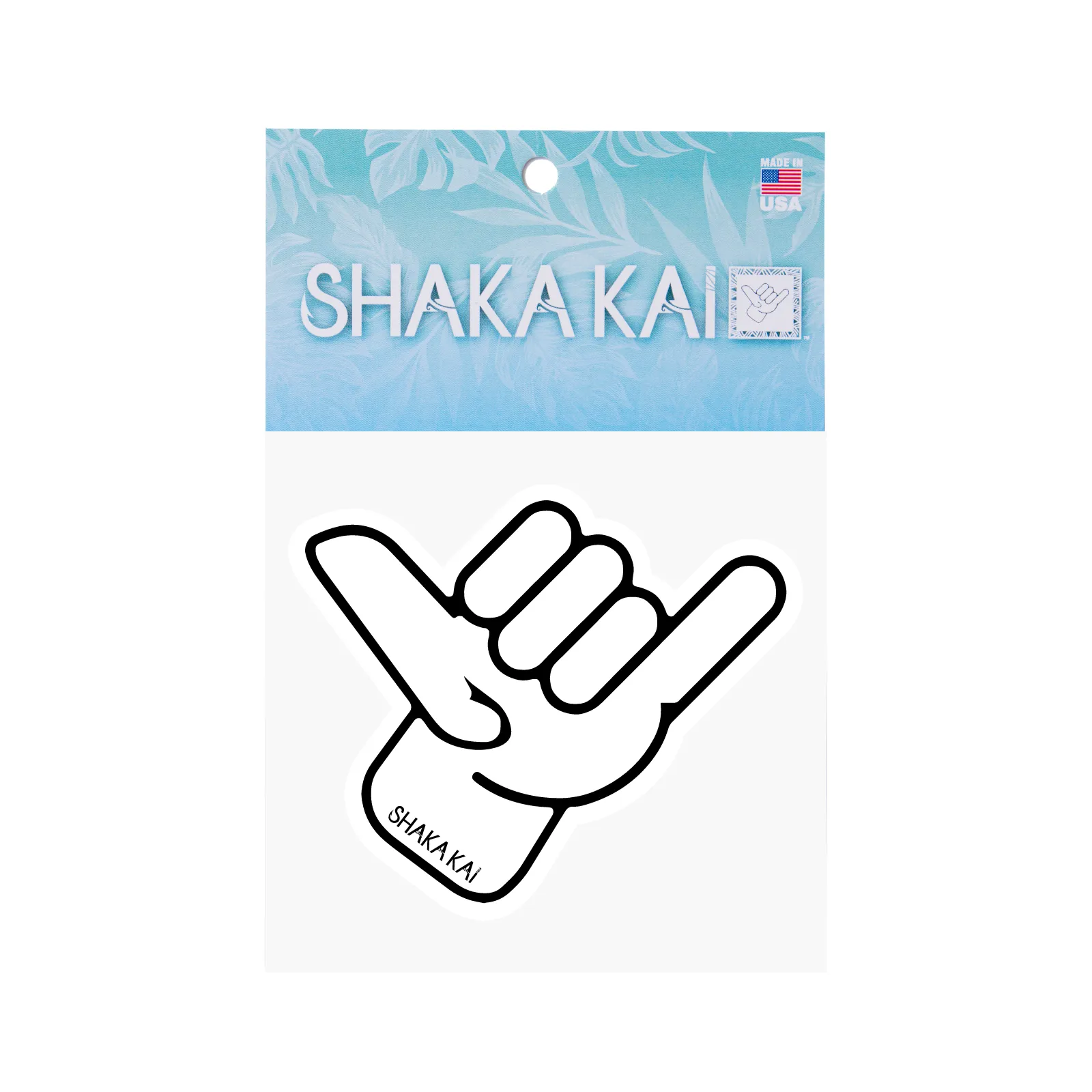 3" Outline Shaka Kai Hand Dizzler With Logo