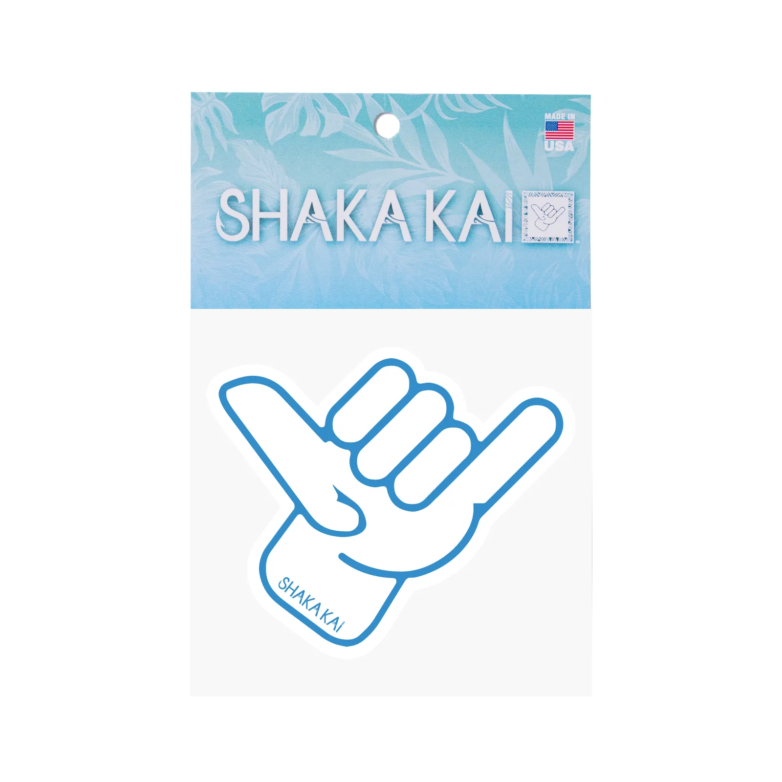 3" Outline Shaka Kai Hand Dizzler With Logo