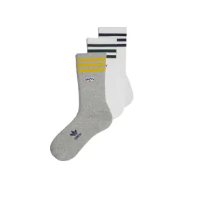 Adidas x Noah Socks 'White/Grey'