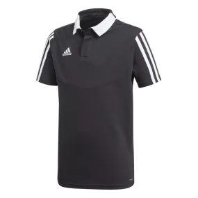 Adidas Youth Tiro 19 Polo (Black/White)