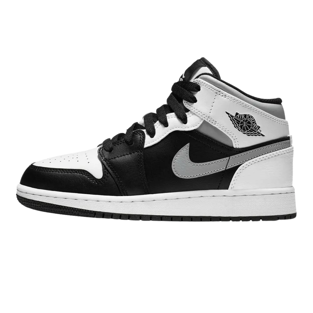 Air Jordan 1 Mid GS 'White Shadow'