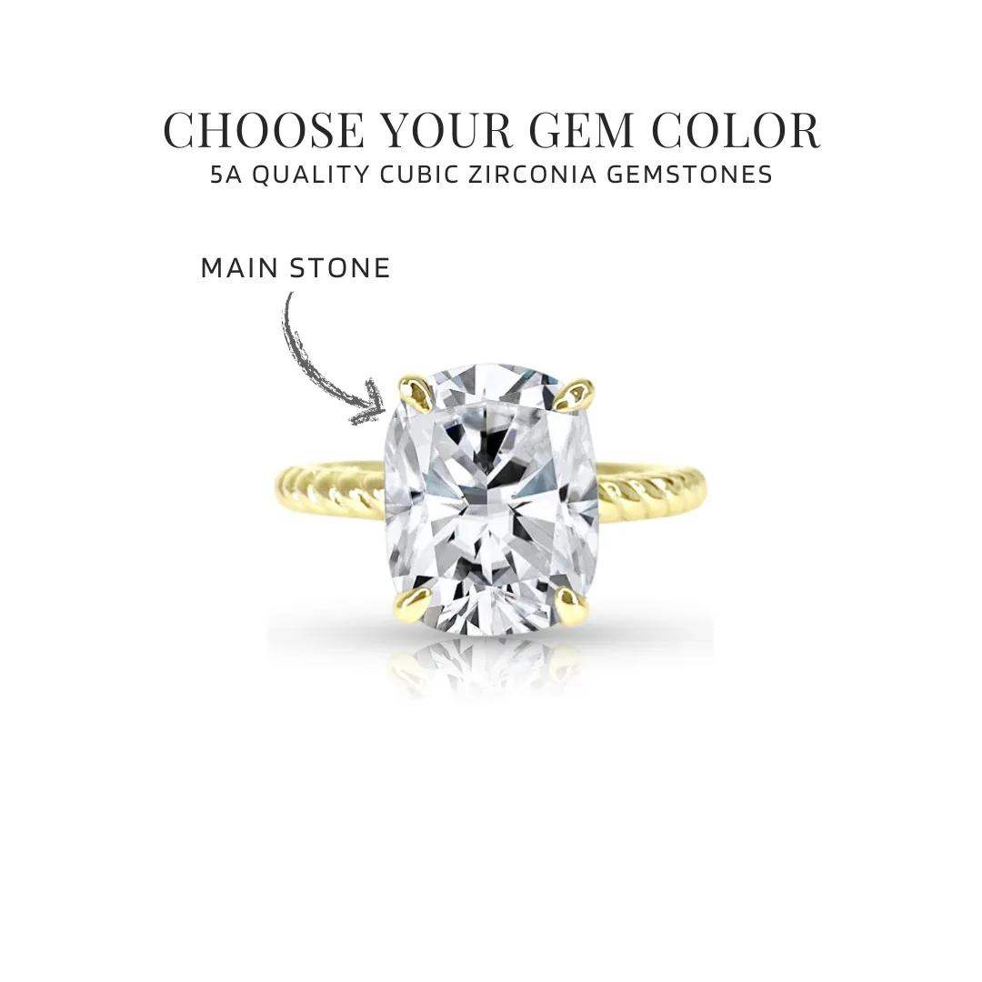 AMAYA CUSTOMIZABLE CZ RING