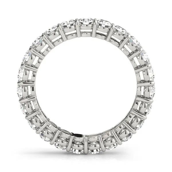 AMOUR 4.2 Carat Diamond Eternity Band in 14K/ 18K/ Platinum GIA Graded 20 pointer G Color SI1 Clarity By Mike Nekta SIZE 9