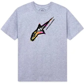 Anti Social Social Club ASSC x Alpinestars Apex Tee (Heather Grey)