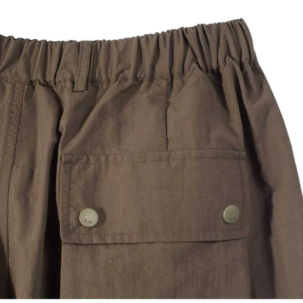 ARCHIVAL REINVENT ARC x PAA MULTI POCKETS PANTS-BROWN