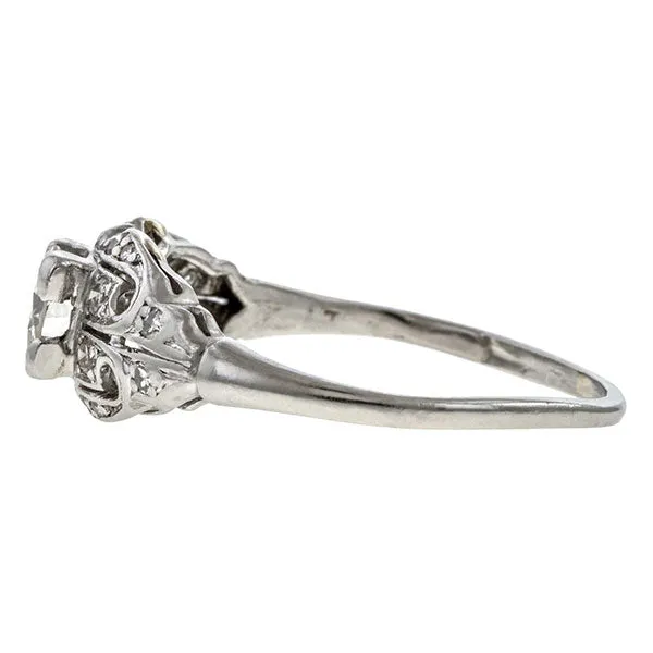 Art Deco Diamond Ring, TRB 0.50ct.