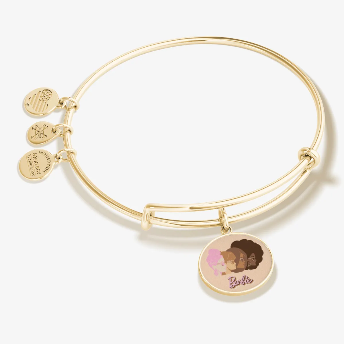 Barbie Silhouettes Charm Bangle Bracelet