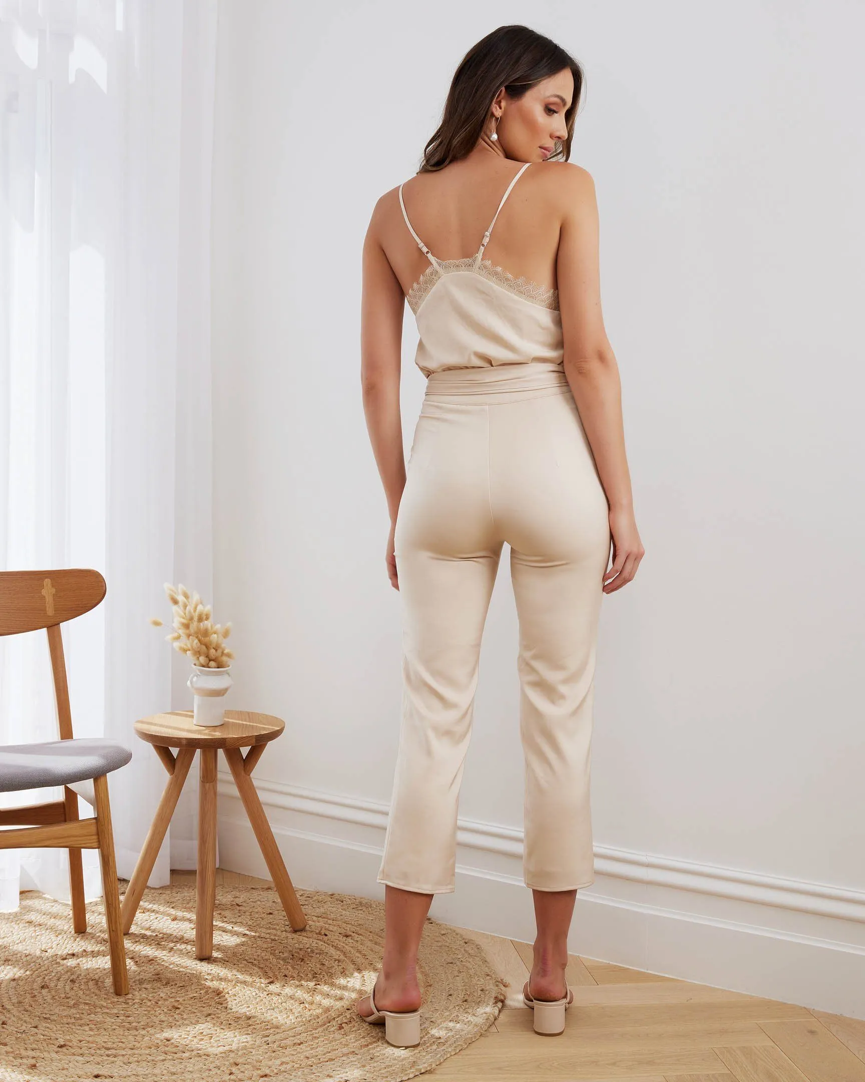 Bianca Jumpsuit - Beige