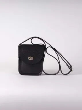 Black Half Lock Bag