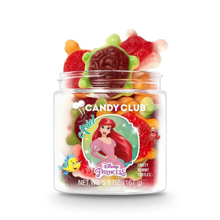 Candy Club Disney Princess Ariel Gummy Turtles