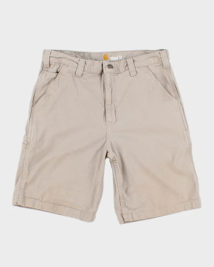 Carhartt Beige Cargo Shorts - W34