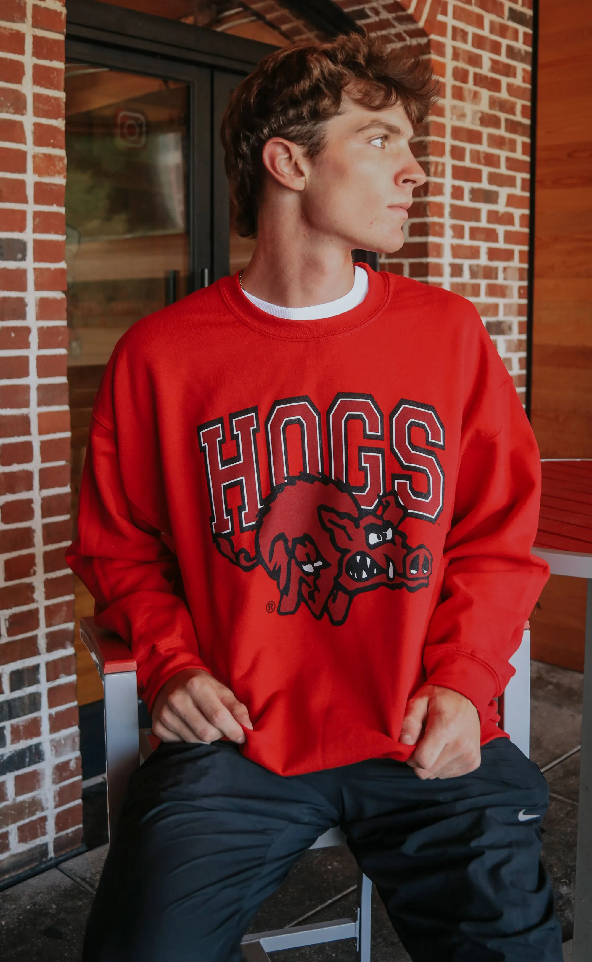 charlie southern: hogs vault sweatshirt