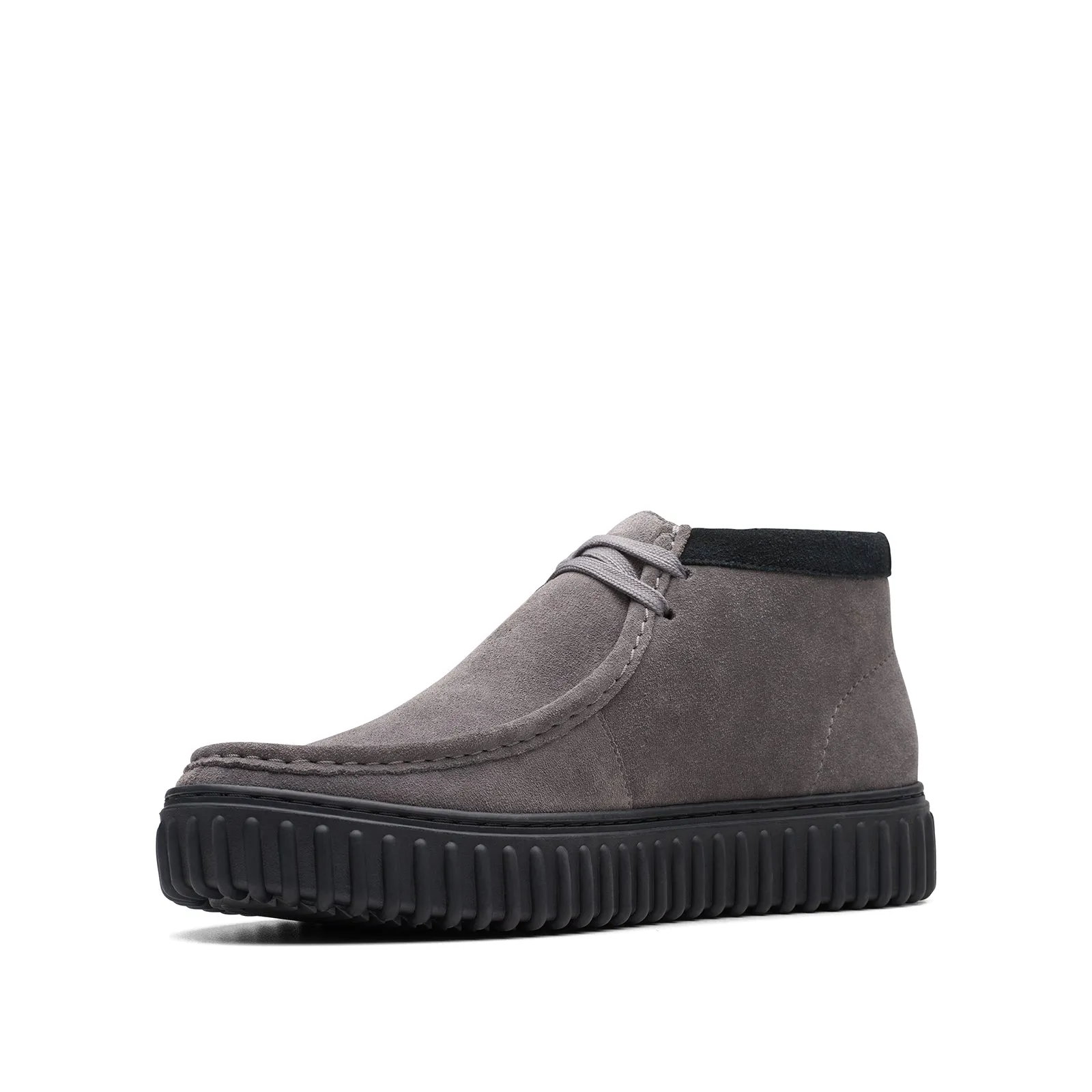 Clarks Torhill Hi 73598 (Dark Grey Suede)