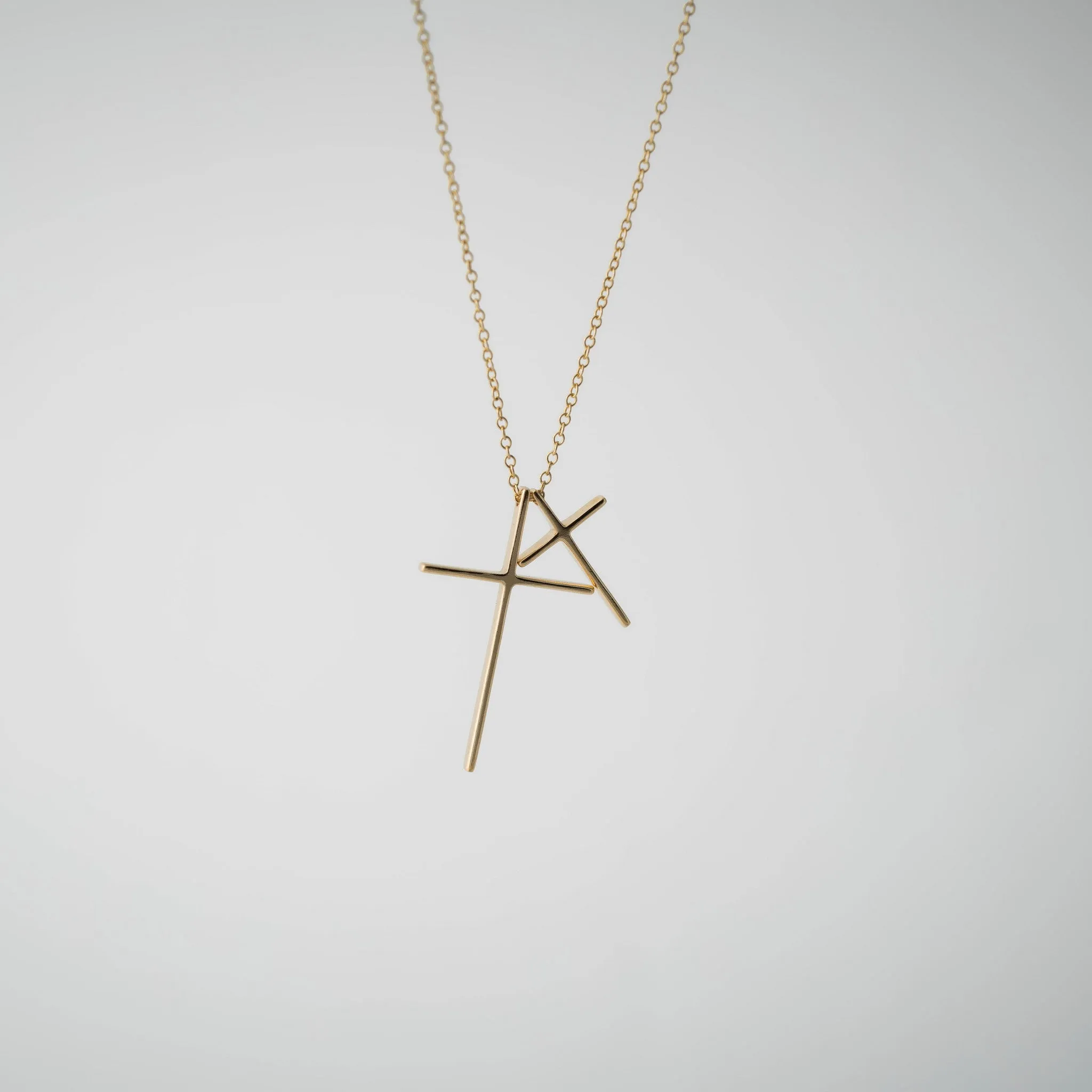 Cross N°155 Double Necklace