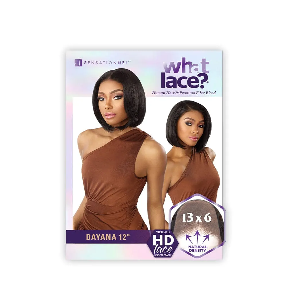 DAYANA 12″ | Sensationnel Cloud9 What Lace? Human Hair Blend HD Lace Wig