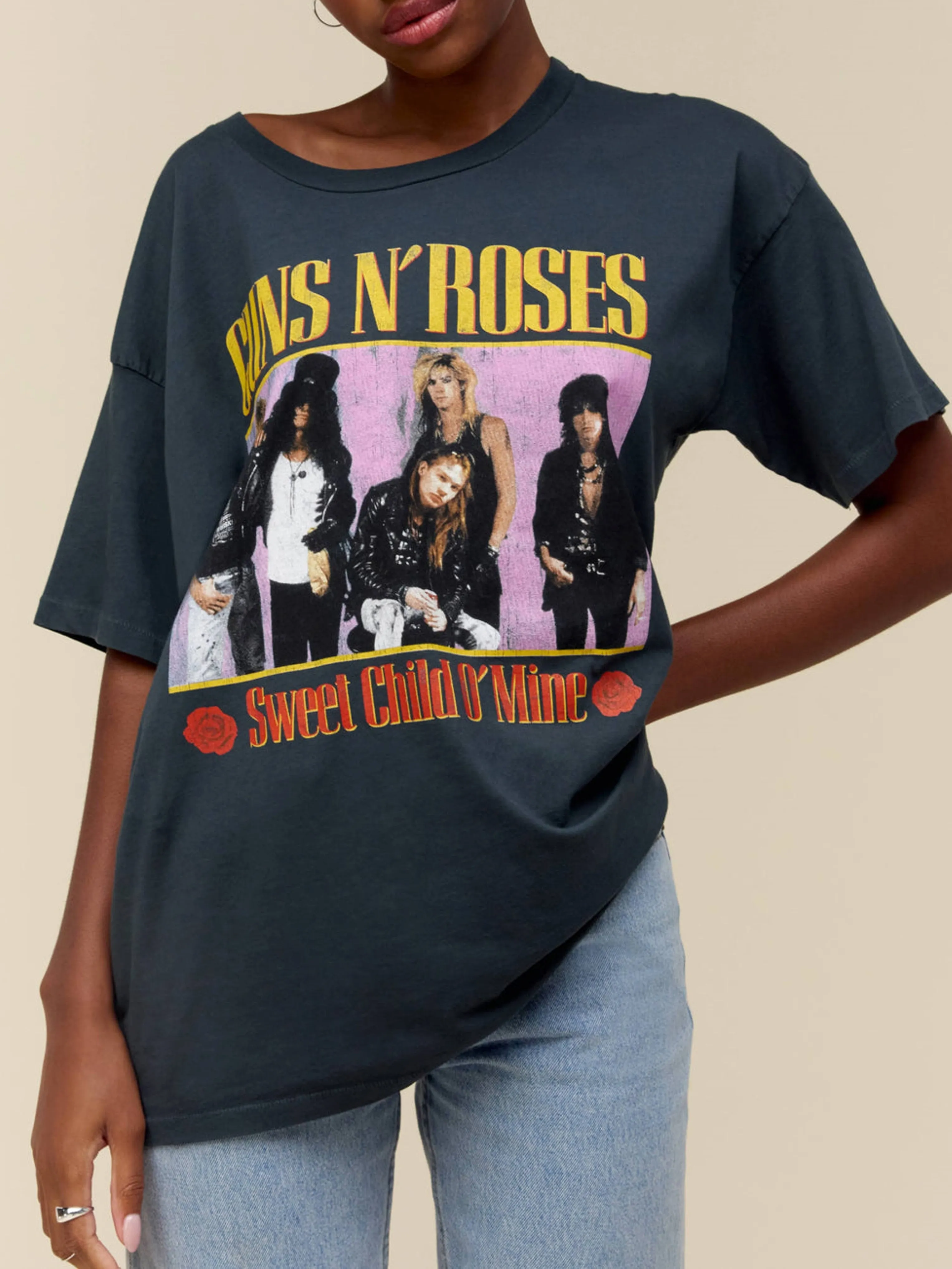 DAYDREAMER Guns N Roses Sweet Child O' Mine Merch Tee