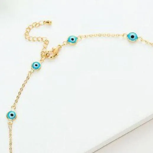 Eye Catcher Evil Eye Necklace