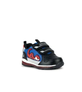 Geox Infant Boys Dinosaur Black Runners B3584A