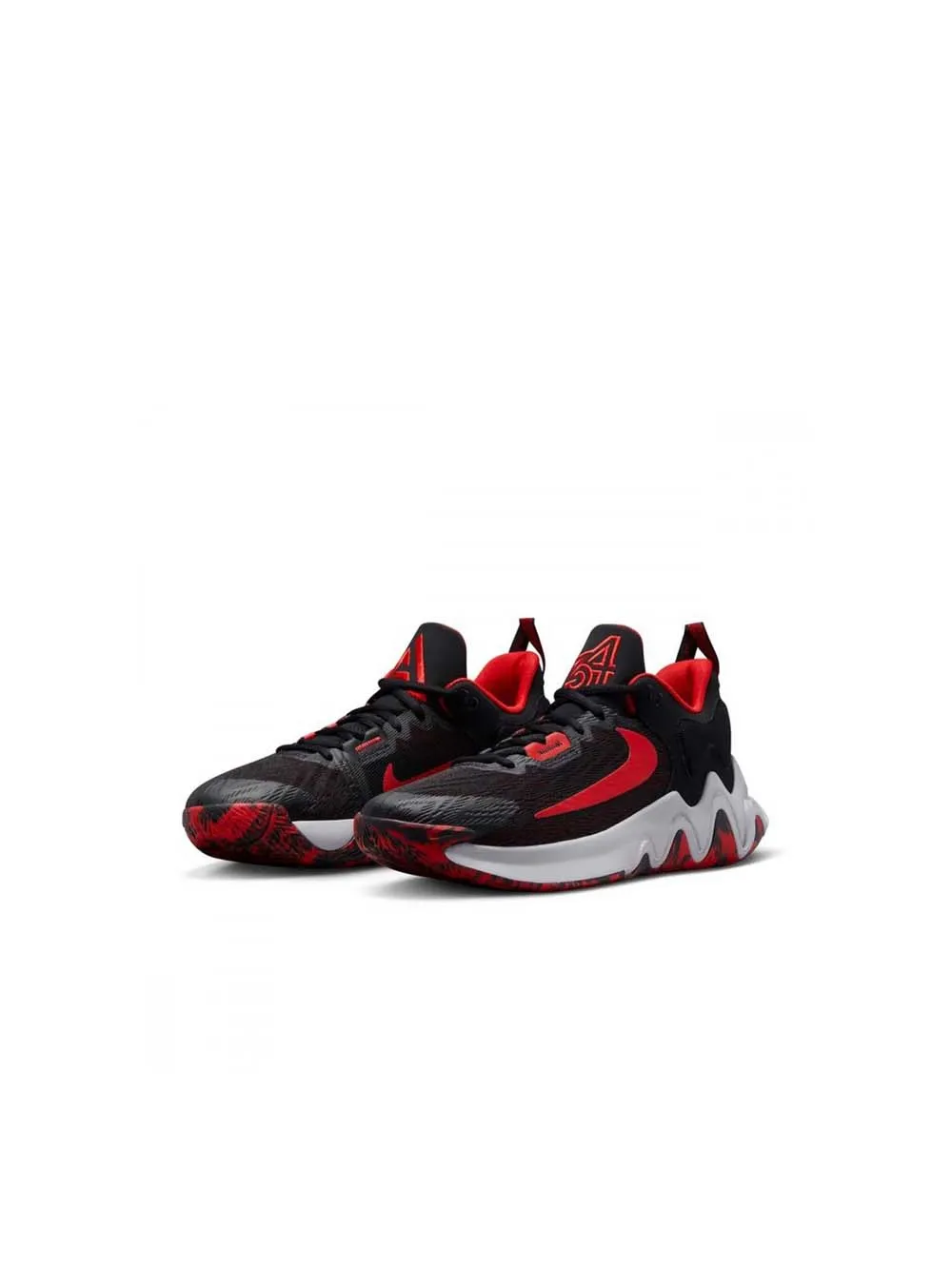 Giannis Immortality 3 Basketball - Black University Red