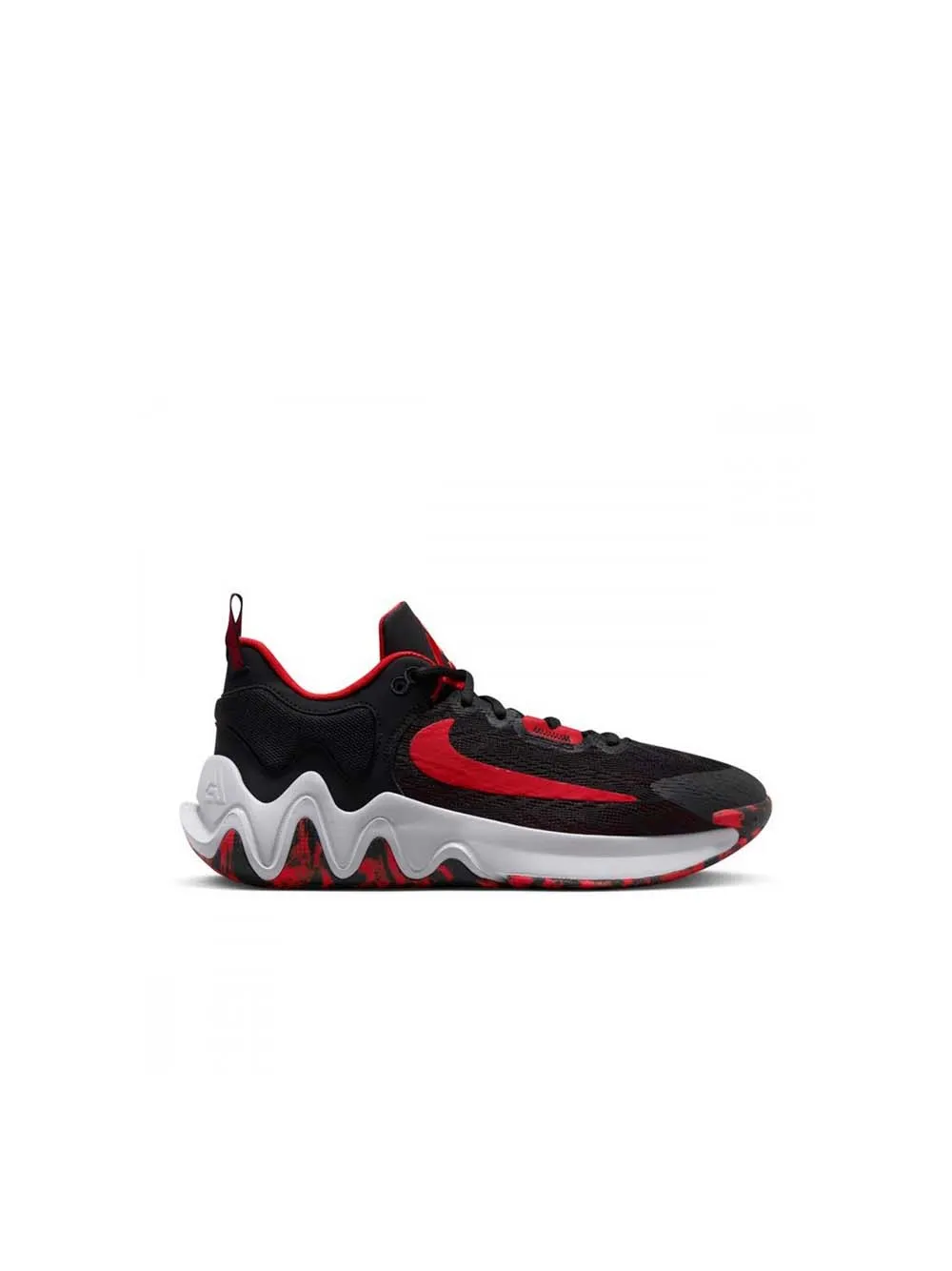 Giannis Immortality 3 Basketball - Black University Red