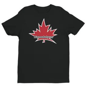 I Am Canadian' 'Kanadalıyım' - Premium Fitted Short Sleeve Crew (Turkish)