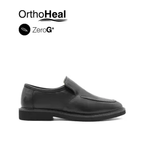 Jeremy Slip On At Men's Shoes - Black Leather