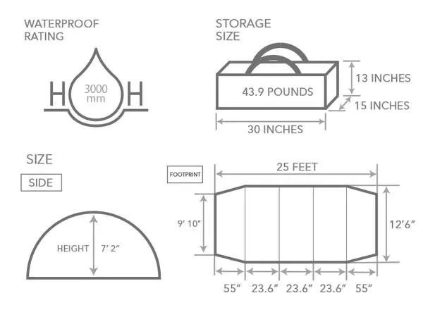 Kamaboko Super Tent (L