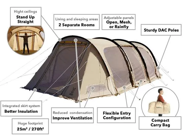 Kamaboko Super Tent (L