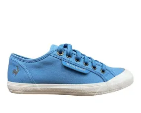 Le Coq Sportif adult canvas sneakers shoe Deauville Plus 1411202 Persian blue