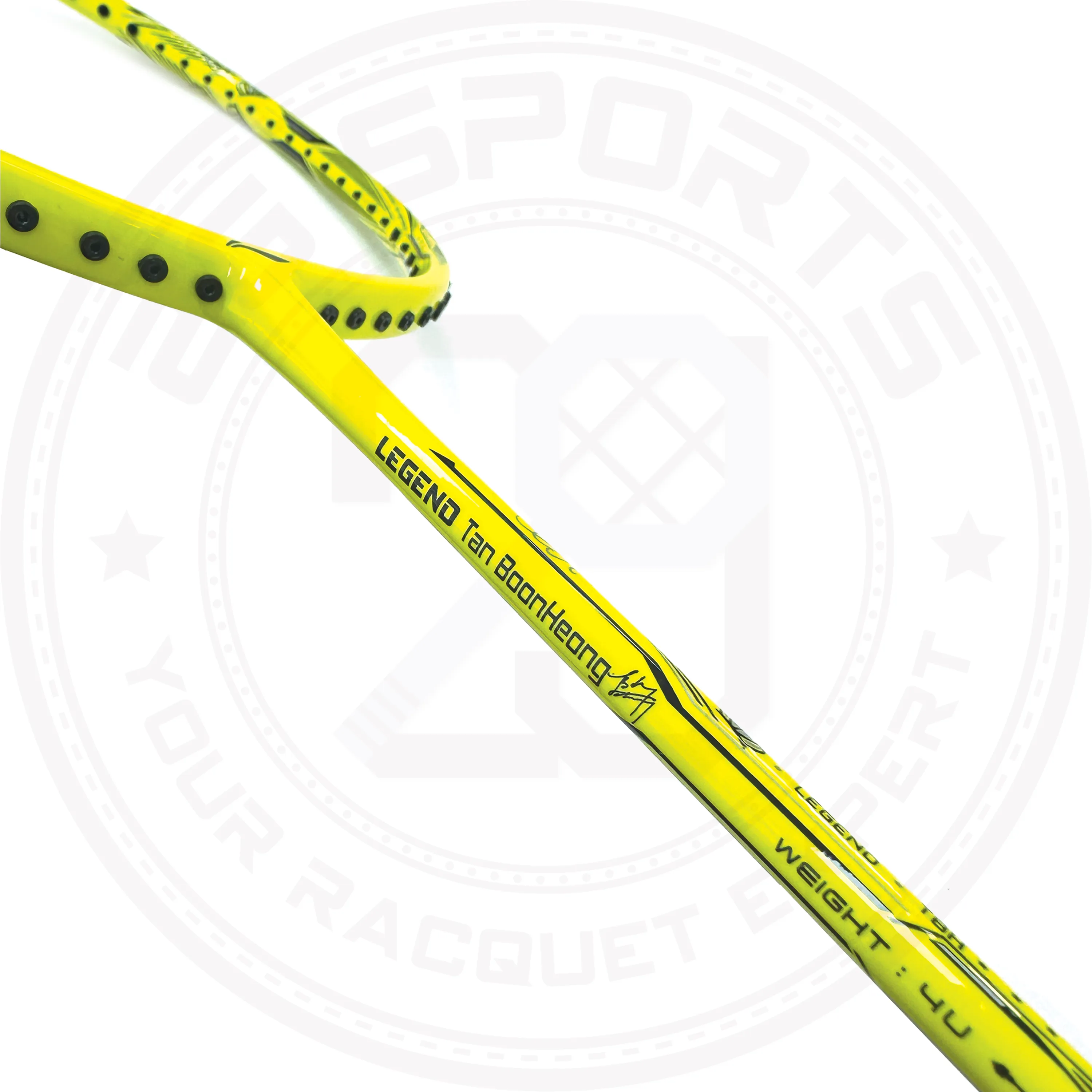 Li-Ning X TBH Legend Series Badminton Racquet Yellow 4U(84g)G6 (Limited)