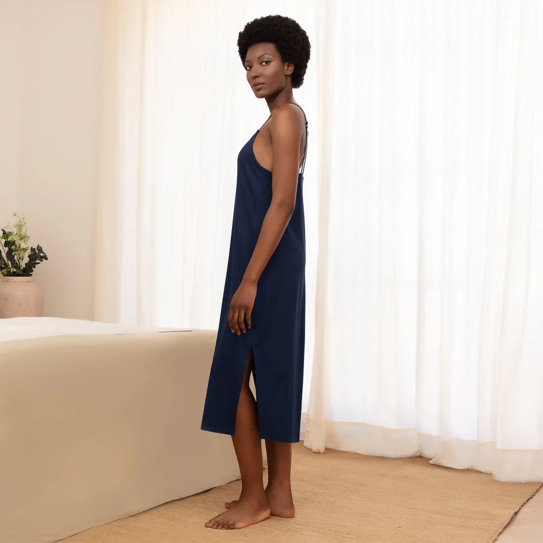 Long slip dress — NATTCOOL