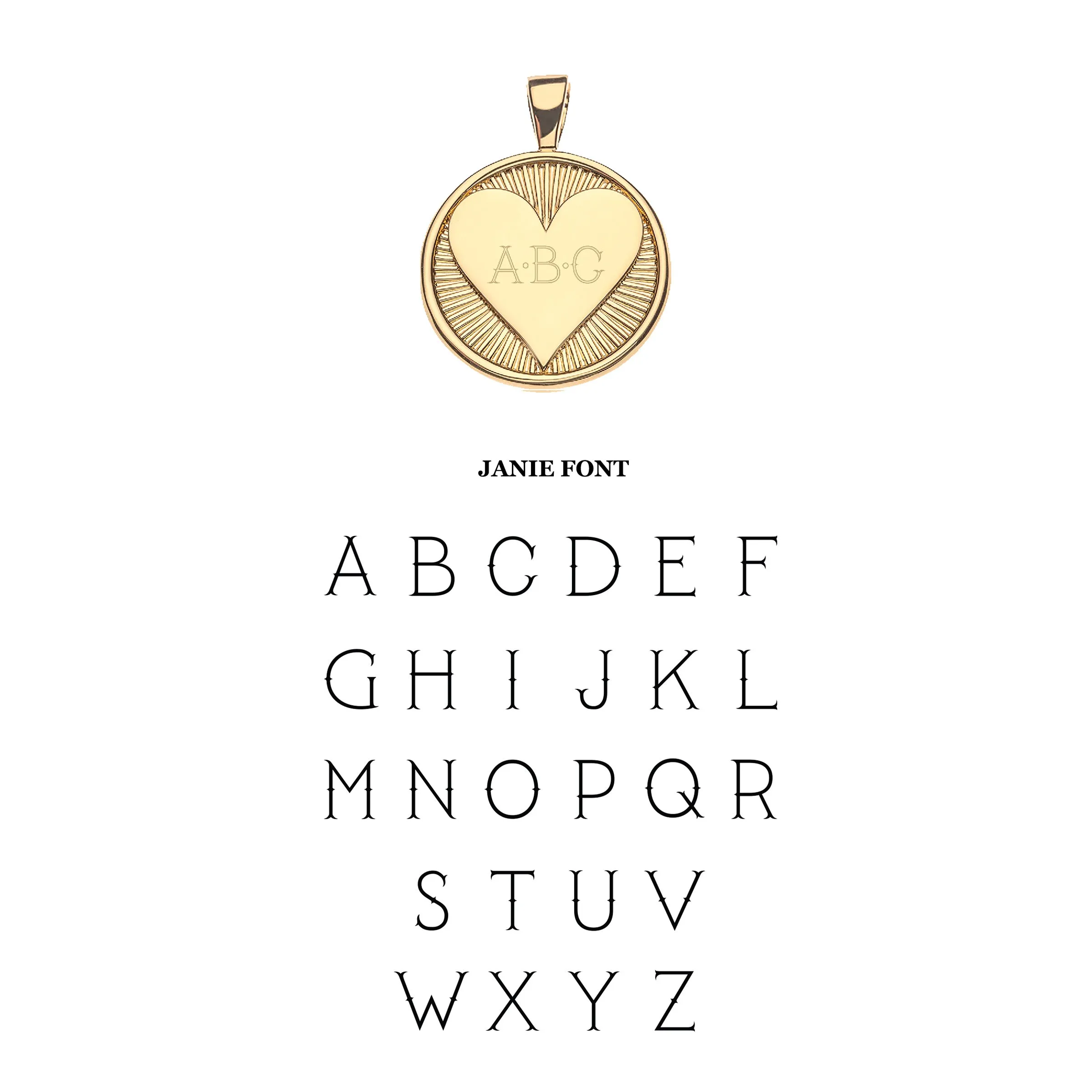 LOVE Petite Hearts Find Me Pendant (Monogrammable)