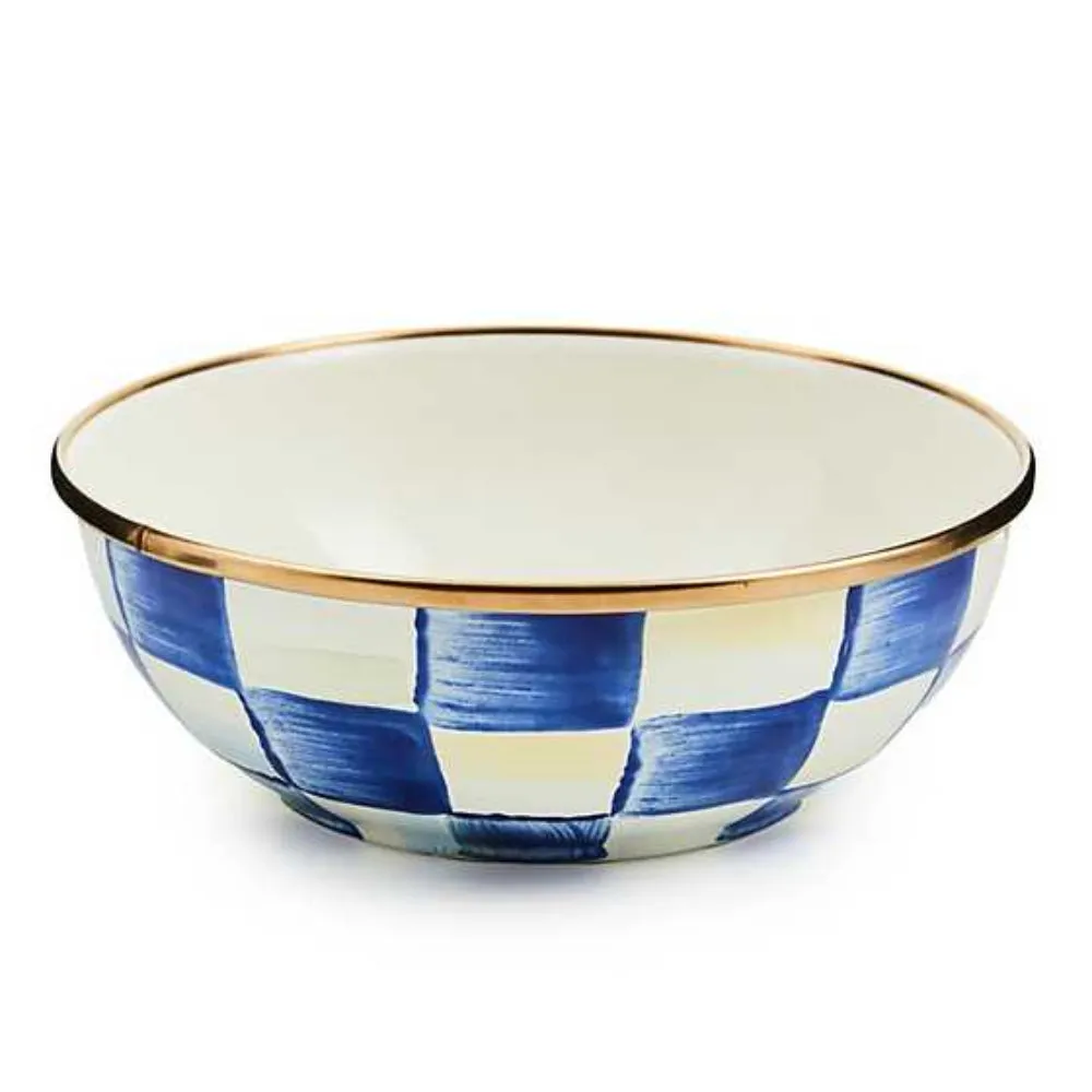 MacKenzie-Childs Royal Check Everyday Bowl