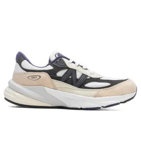 Made in USA 990v6 - White/Black Plum/Phantom