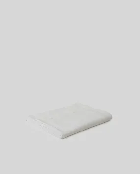 Marcel Linen Duvet Cover - Milk