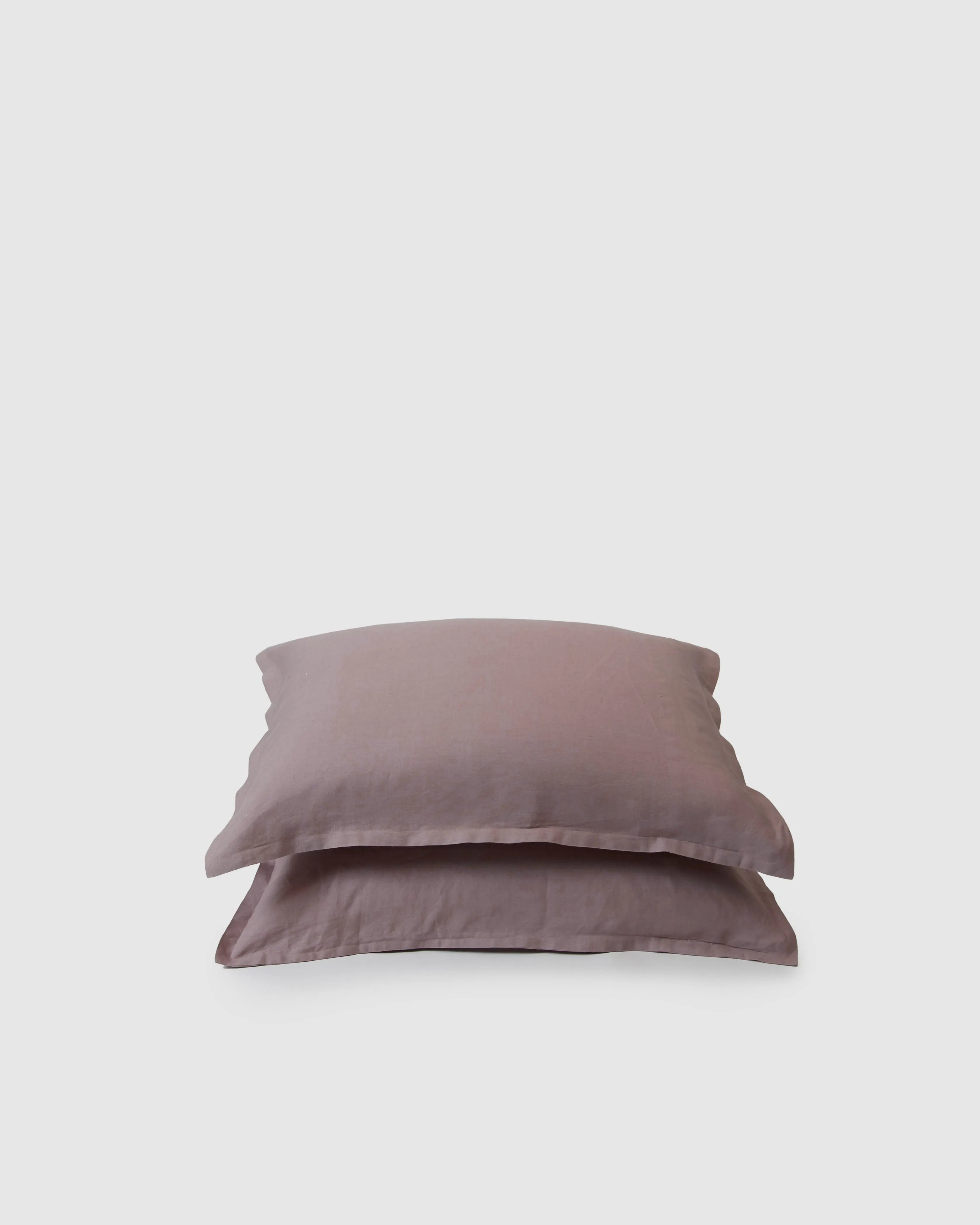 Marcel Linen Pillowcases (Pair) - Orchid