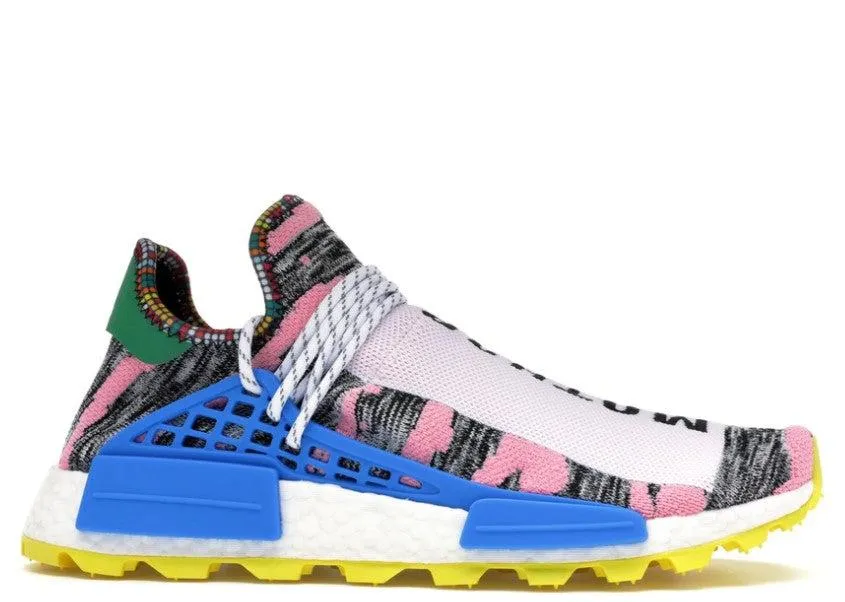 (Men's) Adidas x Pharrell NMD Human Race Trail 'Solar Pack Mother Land' Pink (2018) BB9531