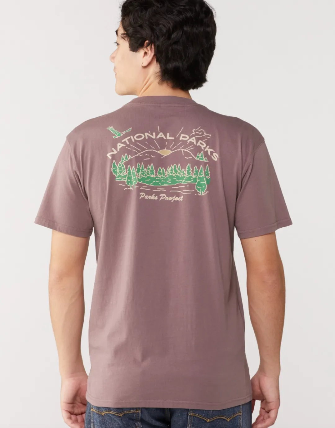 National Parks Sunrise Pocket Tee