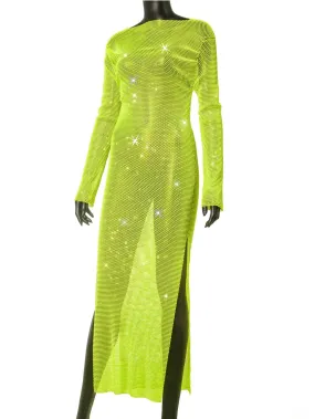 NEON DIAMOND DRESS