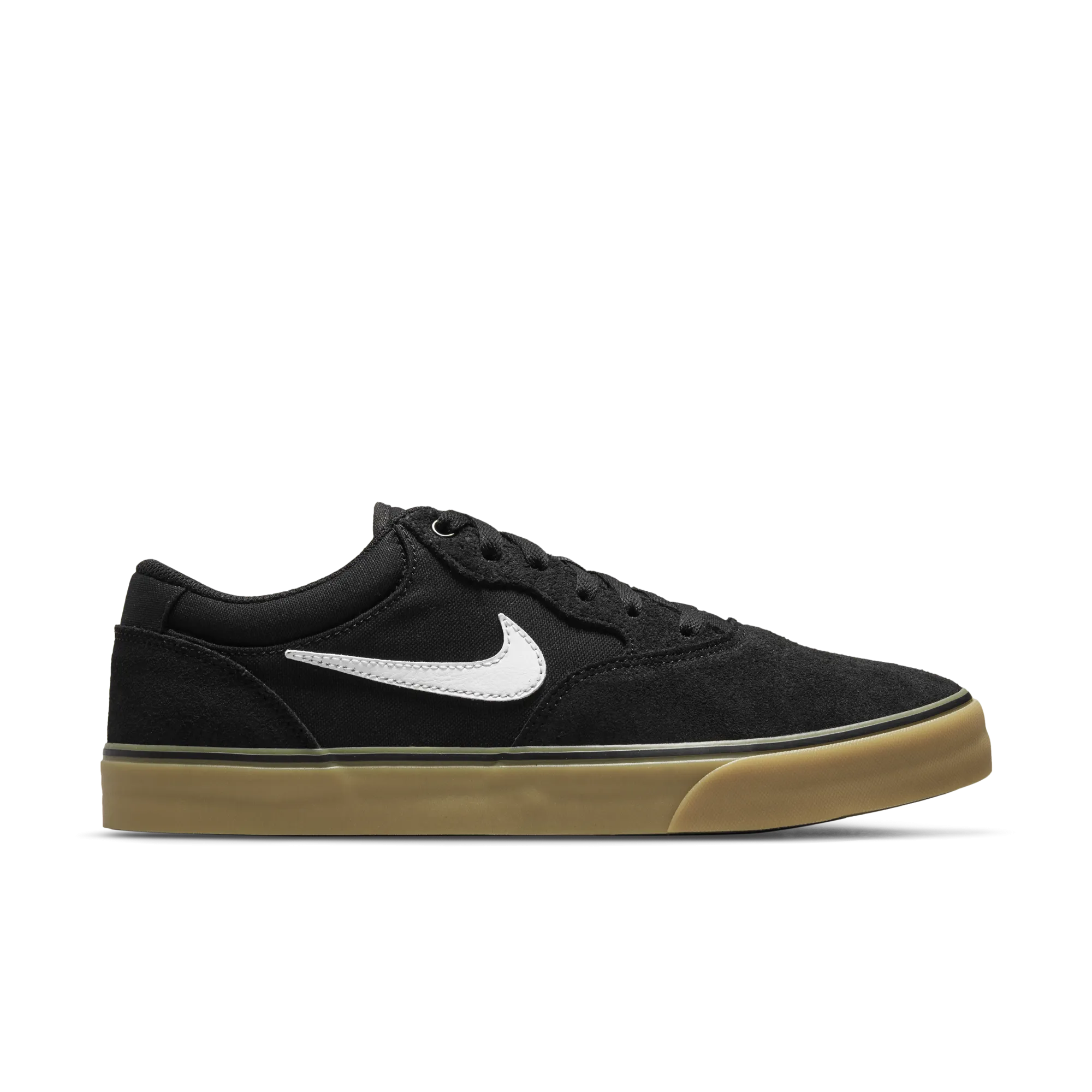 Nike SB Chron 2 - Black/White-Black-Gum Lt. Brown