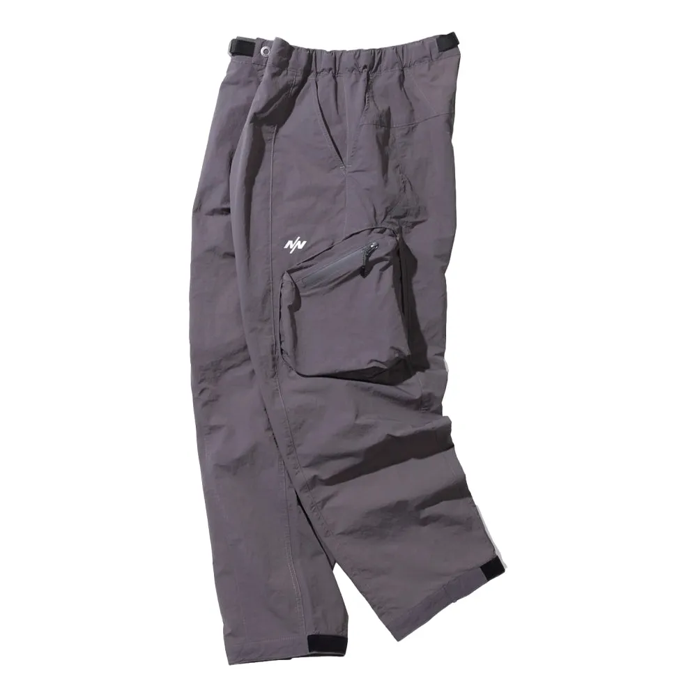 NINE POINT NINE MESH BREATHE MULTI POCKET PANTS-GREY