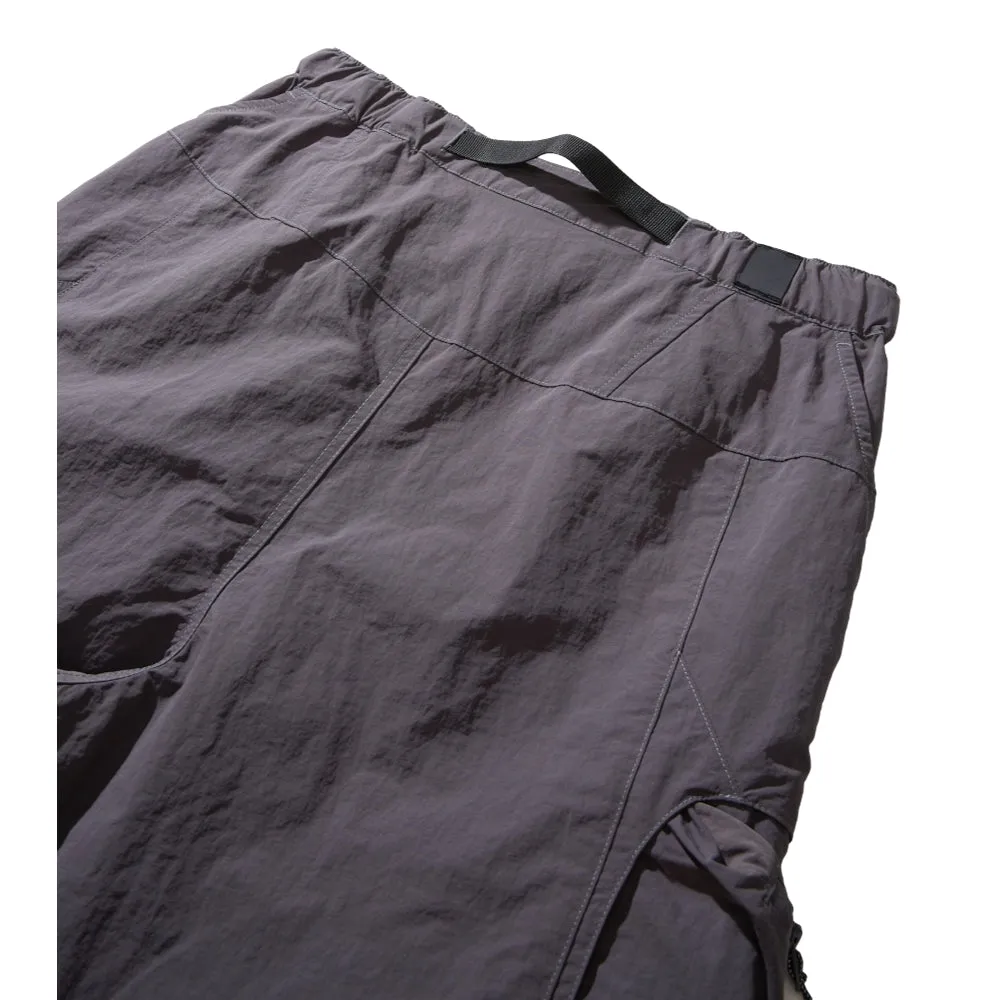 NINE POINT NINE MESH BREATHE MULTI POCKET PANTS-GREY