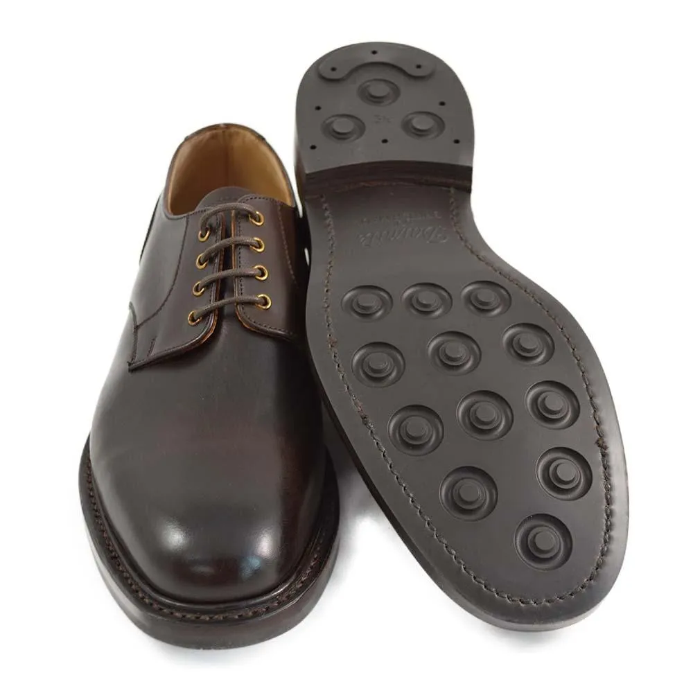 NPS BLAIR Plain Derby Shoes - Walnut Calf with itshide Sole