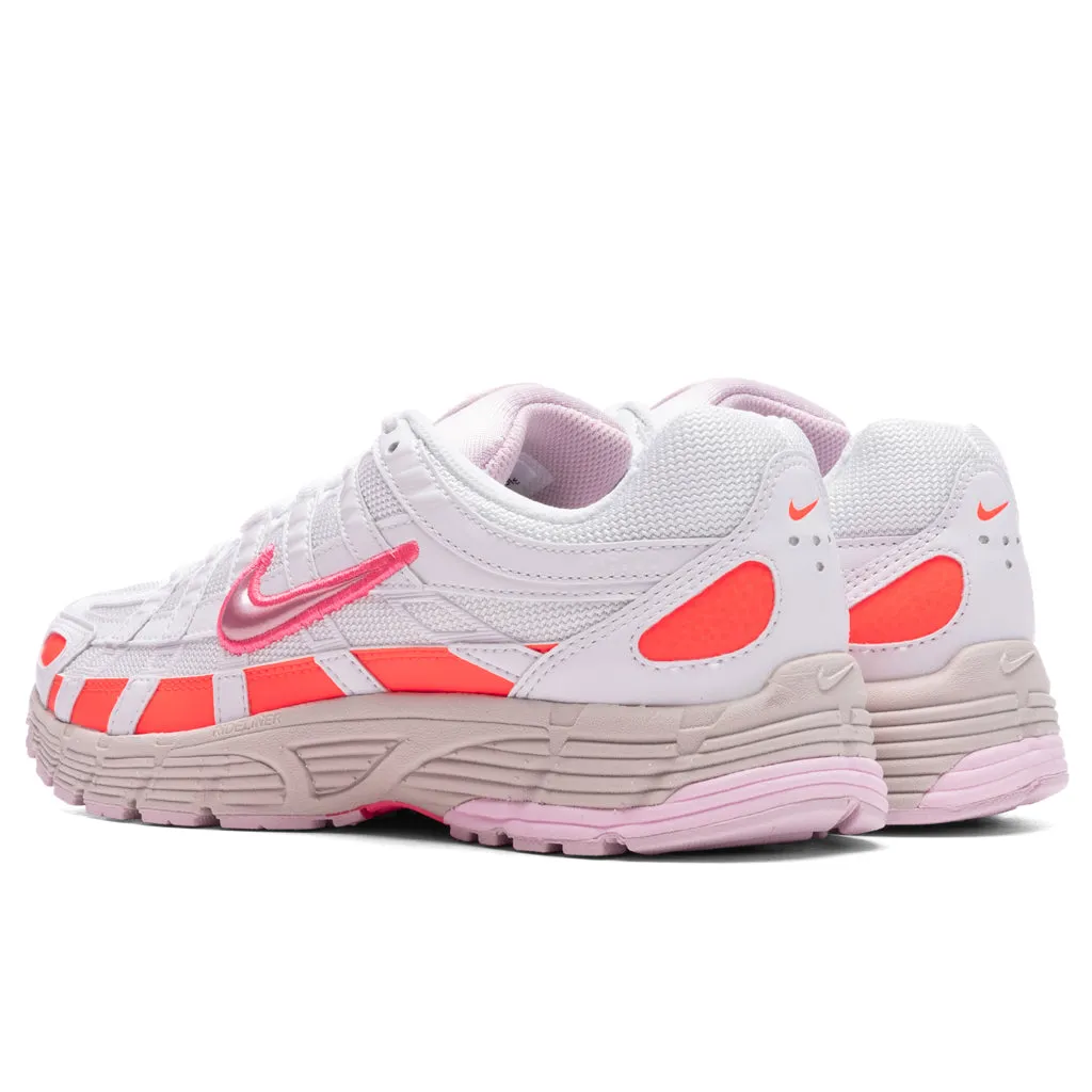 P-6000 Women's - White/Digital Pink/Hyper Crimson