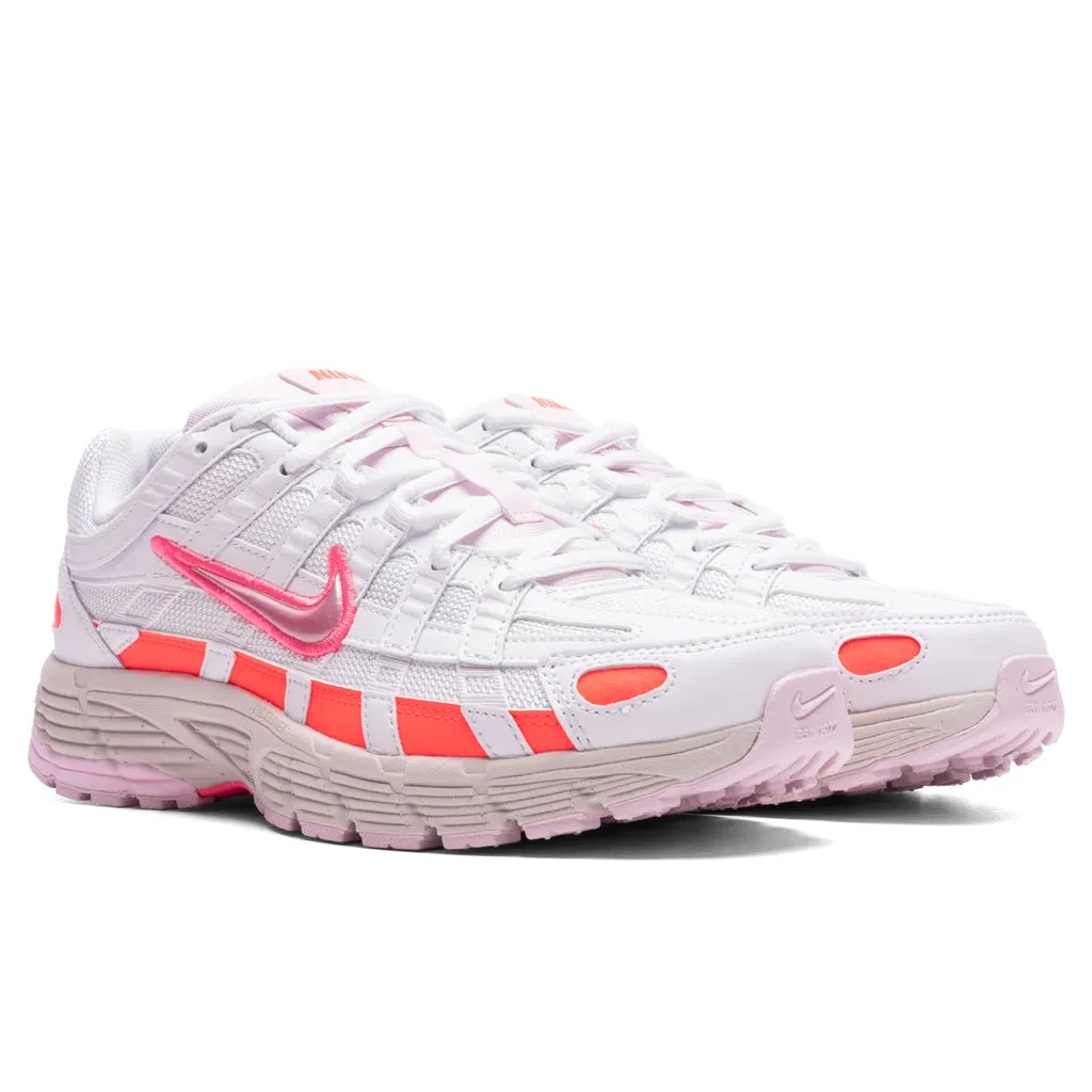 P-6000 Women's - White/Digital Pink/Hyper Crimson