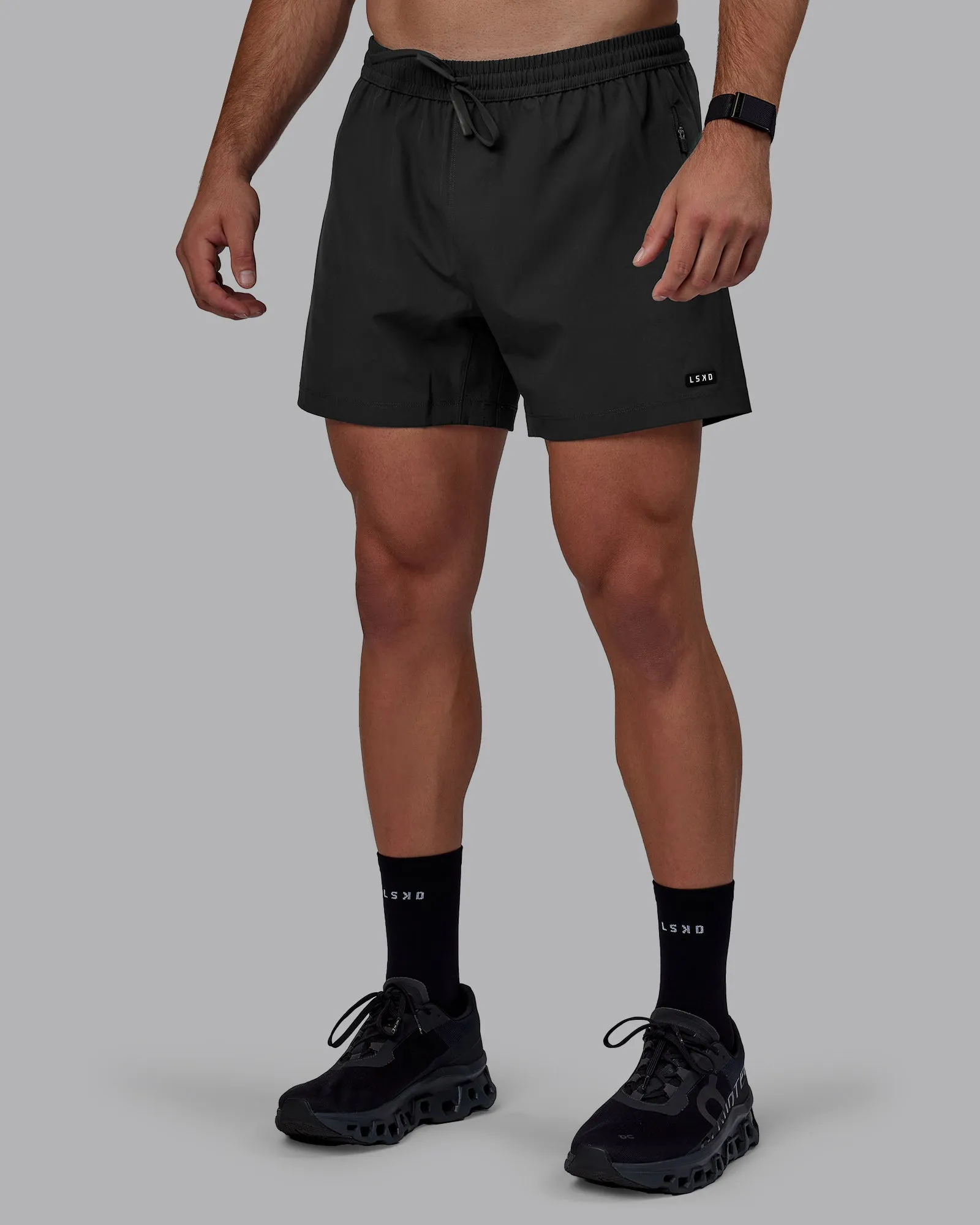 Rep 5" Performance Shorts - Pirate Black