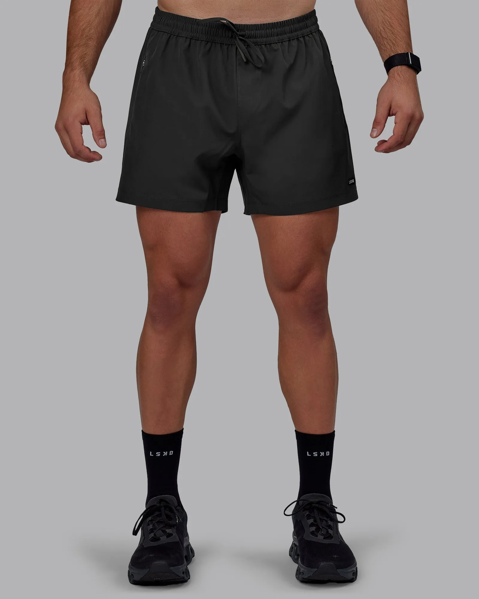 Rep 5" Performance Shorts - Pirate Black