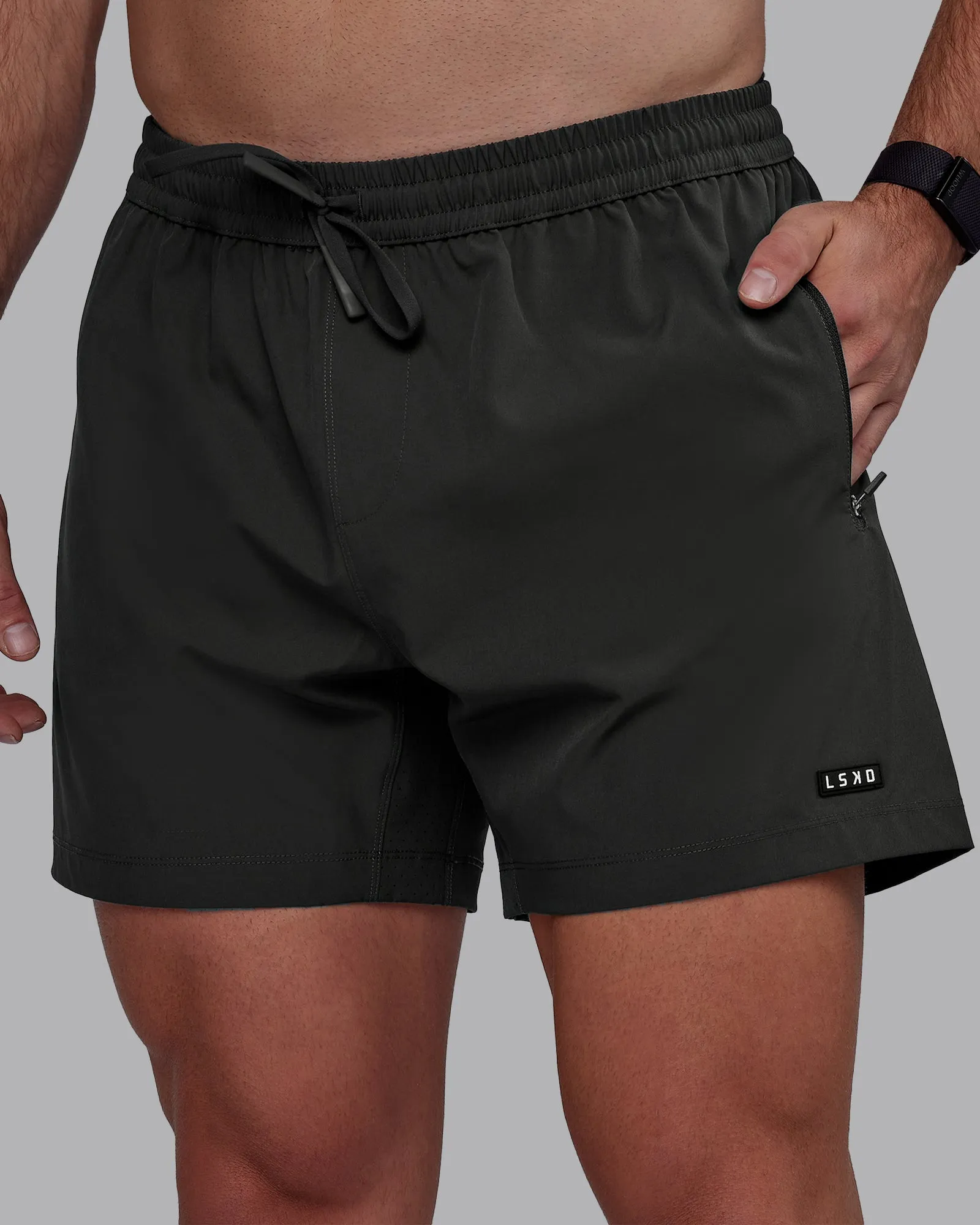 Rep 5" Performance Shorts - Pirate Black